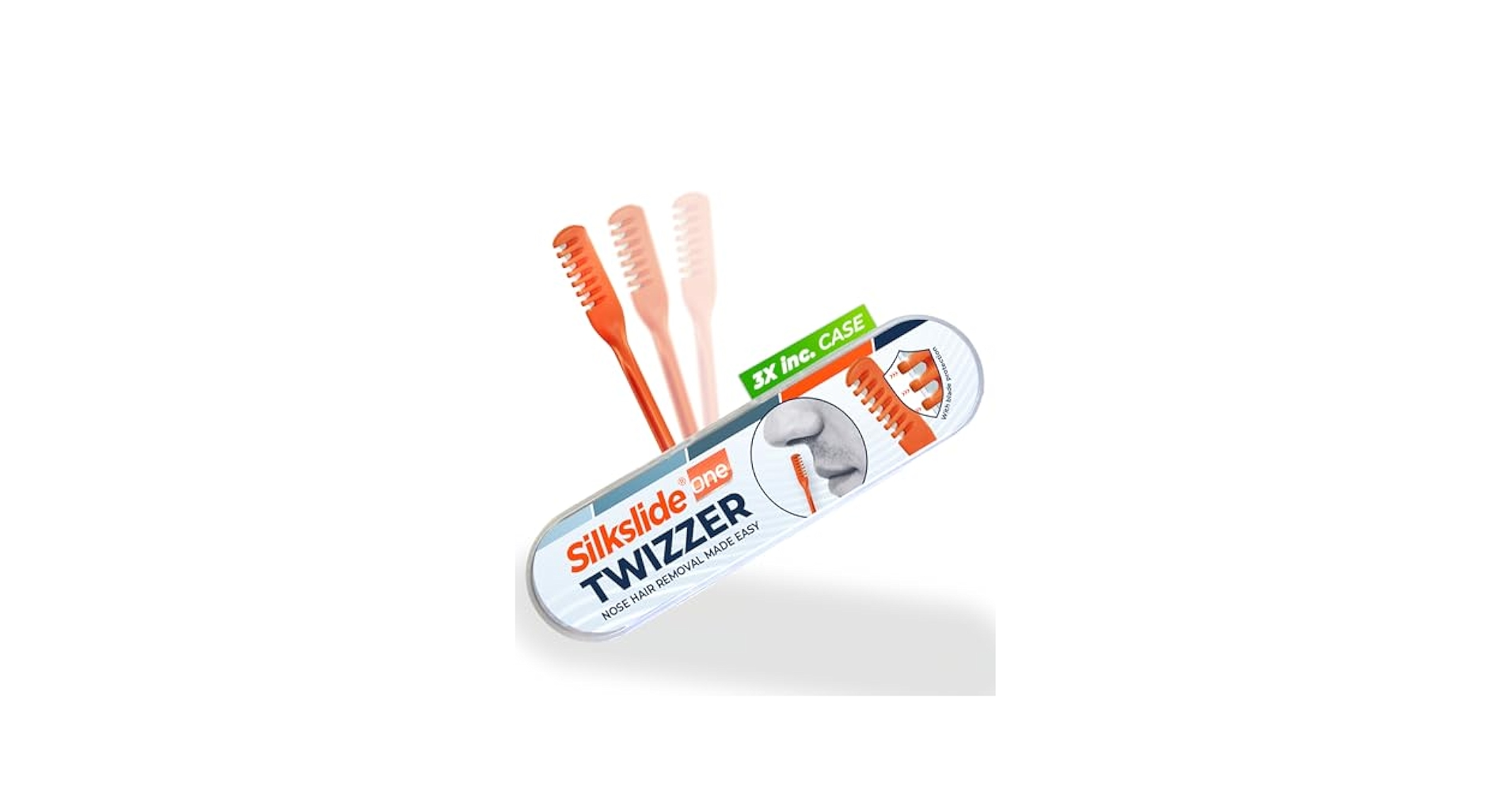アクセサリー Hair removal Amazon.com: Silkslide TWIZZER, Nose Hair and Ear Hair